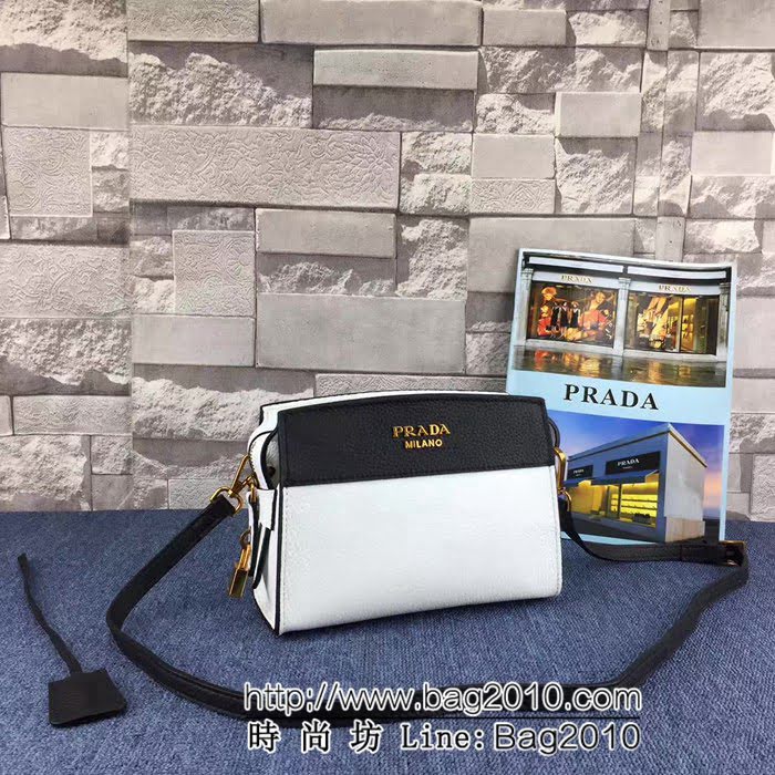 普拉達PRADA原單 新款 prada esplanade bag 1BH043 荔枝紋牛皮單肩斜挎包 PHY1311